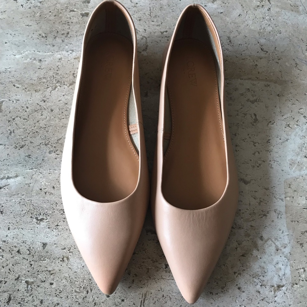 J. Crew Leather Flats